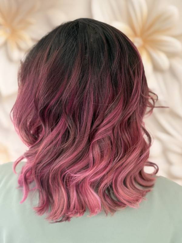 Hair colour by Bilalo Hair Artistry - Purple bob