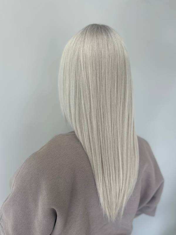 Hair styling by Bilalo Hair Artistry - Sleek straight